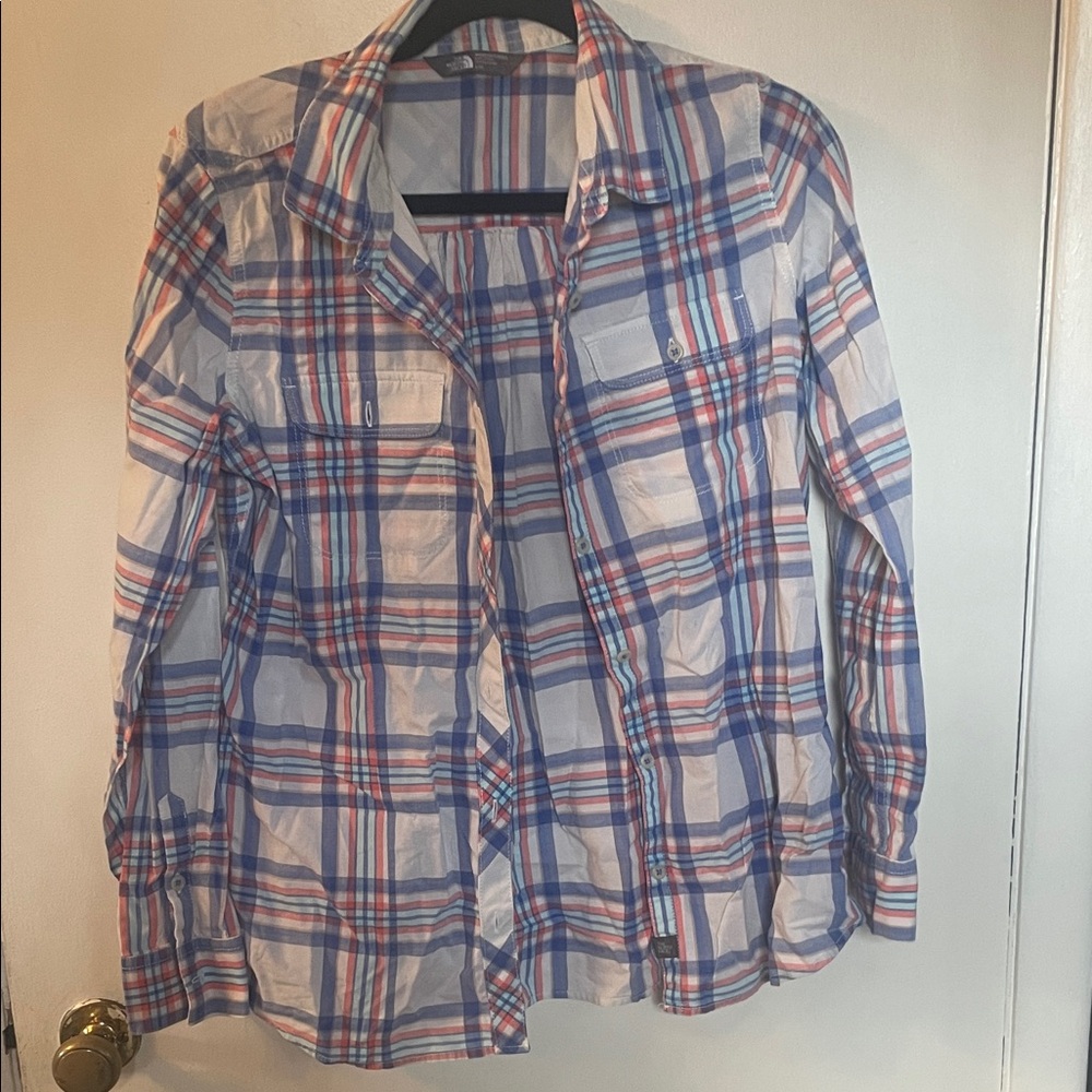 The North Face Multicolor Plaid Shirt large. Nice.